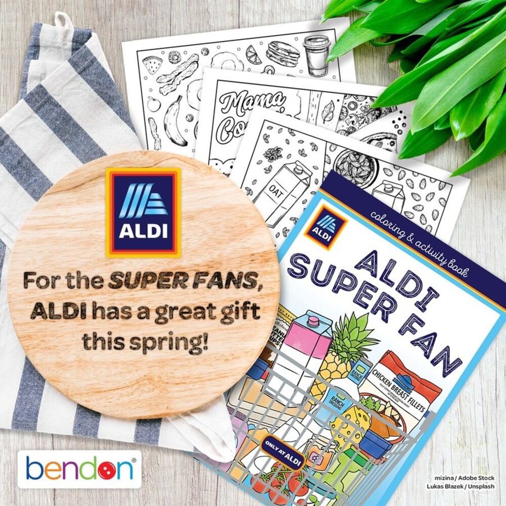Aldi Super Fan Coloring and Activity Book NEW - Picture 4 of 4